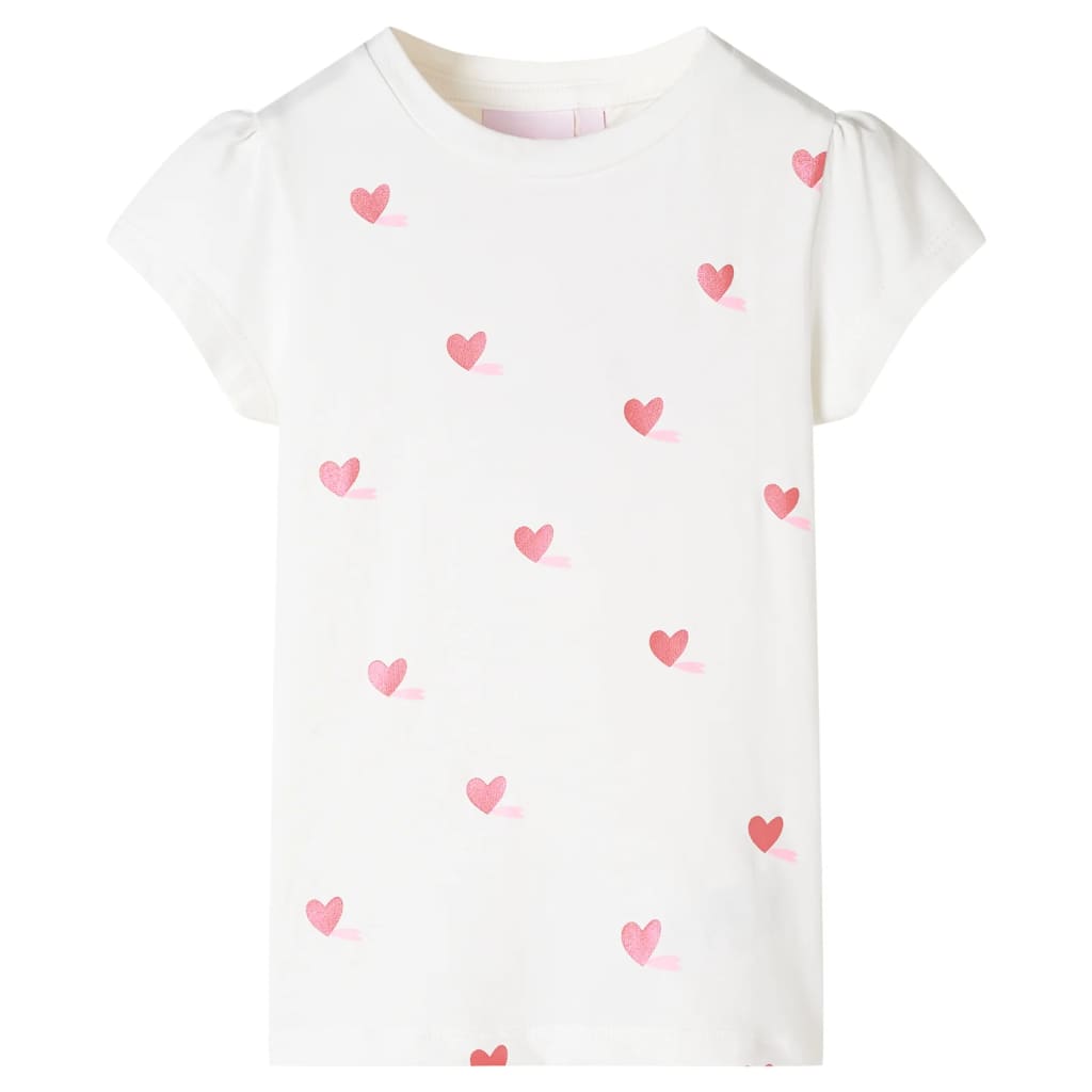 Vidaxl børneshirt 116 ECRU