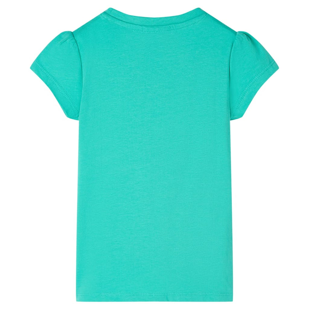 Camisa infantil VidaXL 128 menta