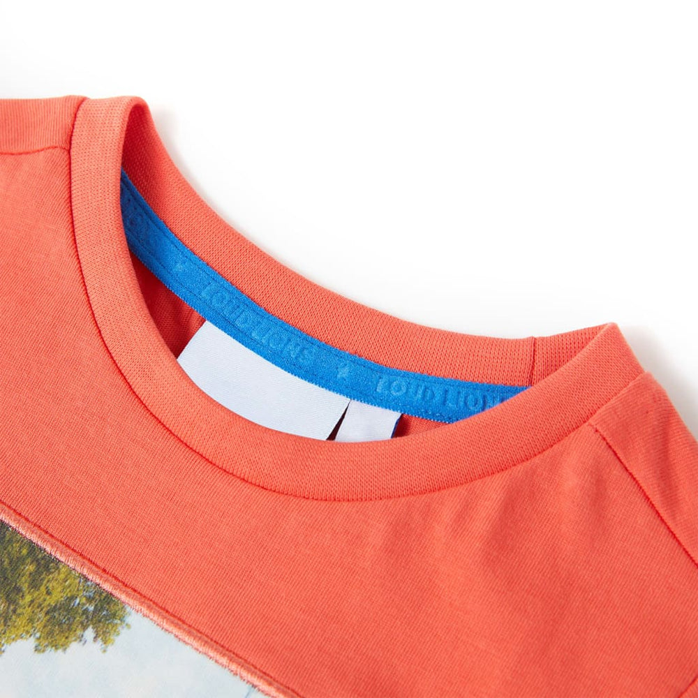 VidaXL Kindershirt 128 hellrot