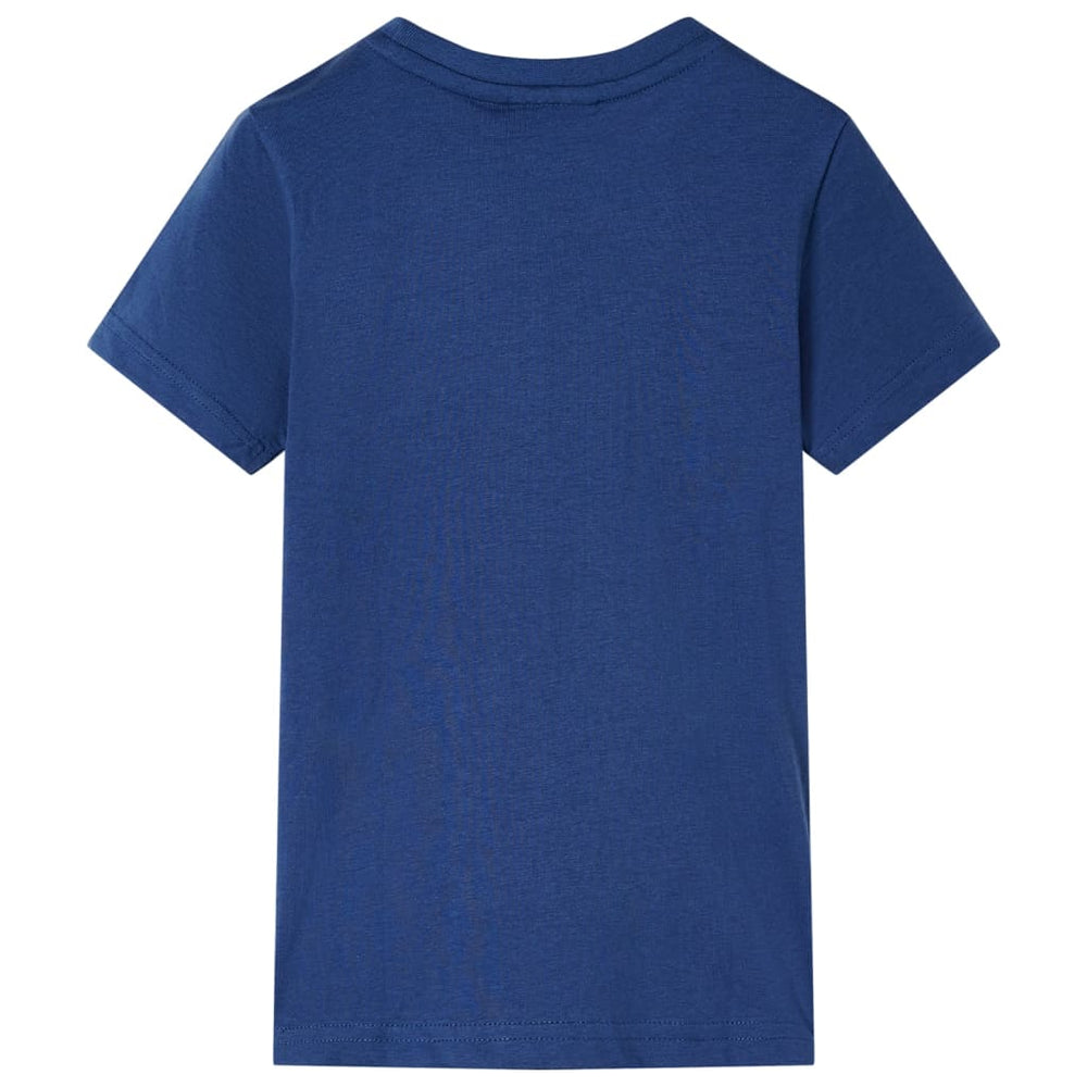 VidaXL Kids Shirt 128 Dark Blue