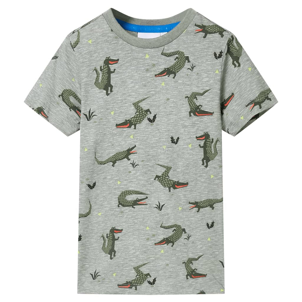 Dětská košile Vidaxl 128 Smíšené světlo khaki