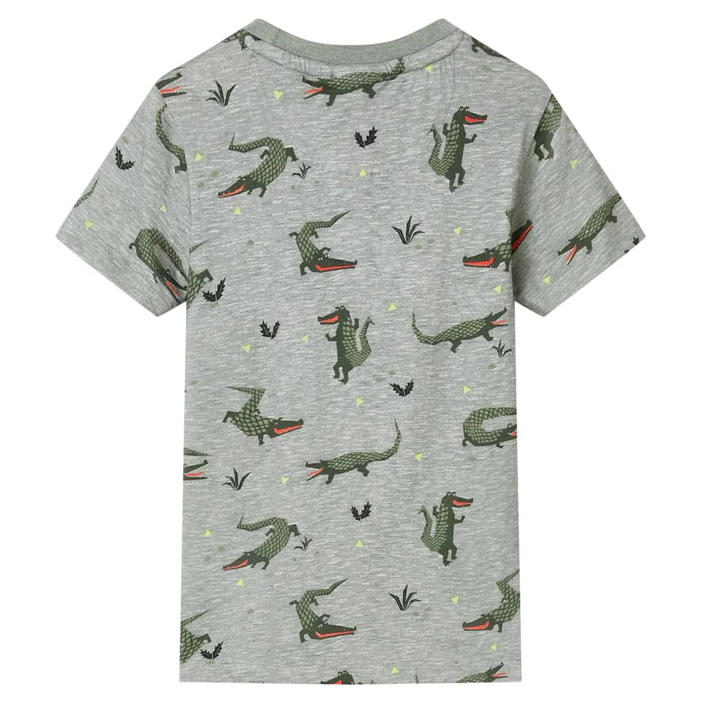 Dětská košile Vidaxl 128 Smíšené světlo khaki