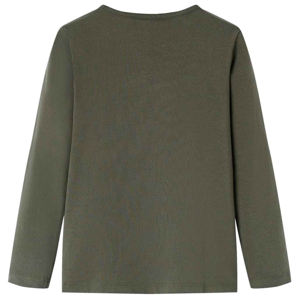 VidaXL children's shirt with long sleeves 116 Kakikentig