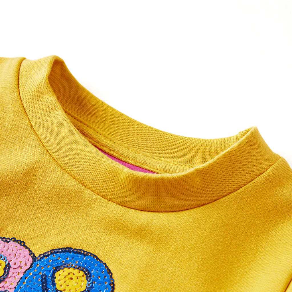 Vidaxl Children's sweater 104 Donkerokerkligent