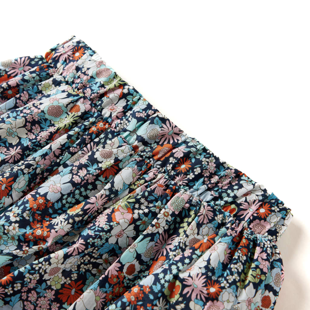 VidaXL Jupe enfant 116 bleu foncé