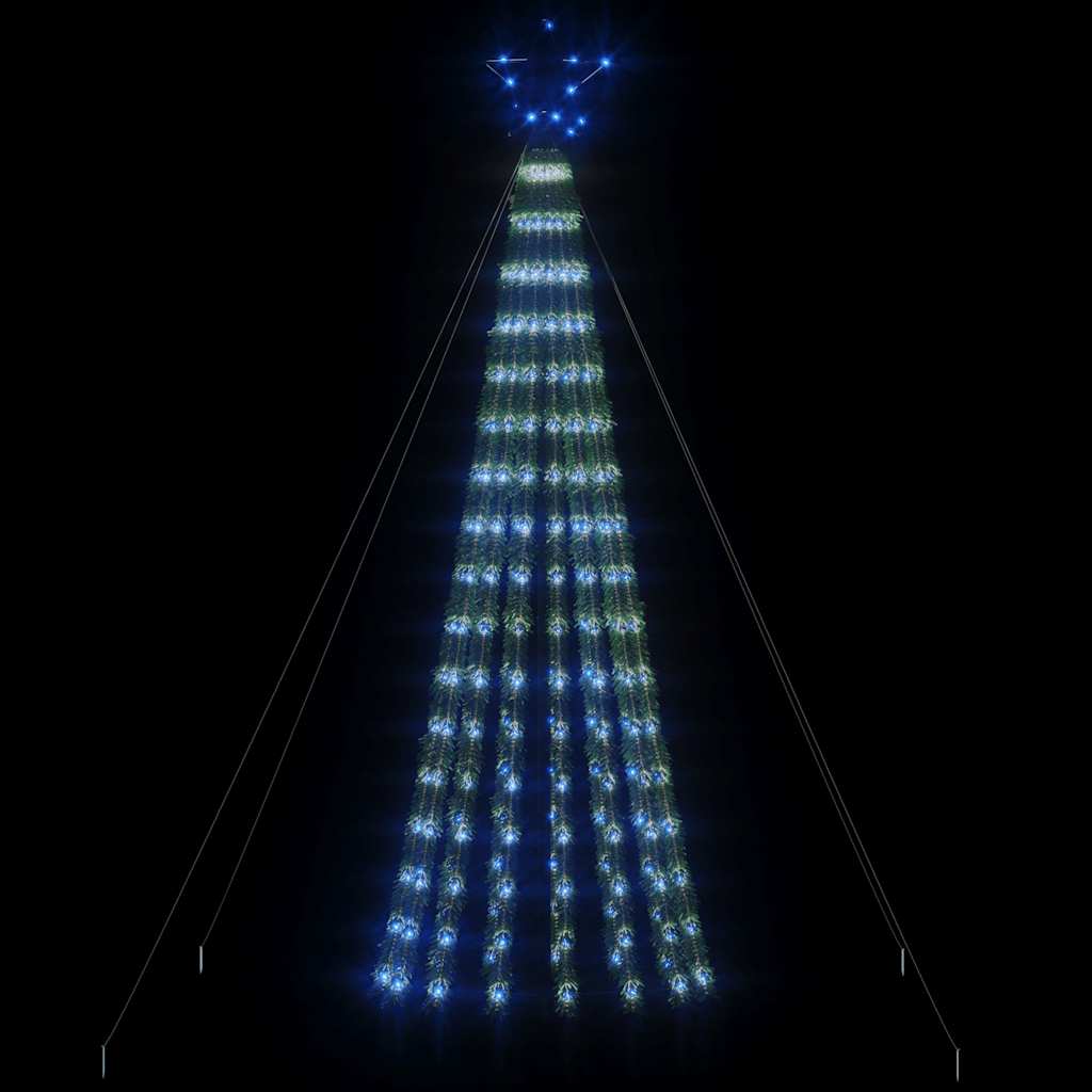 Vidaxl LED Christmas tree 275 LEDs 180 cm blue