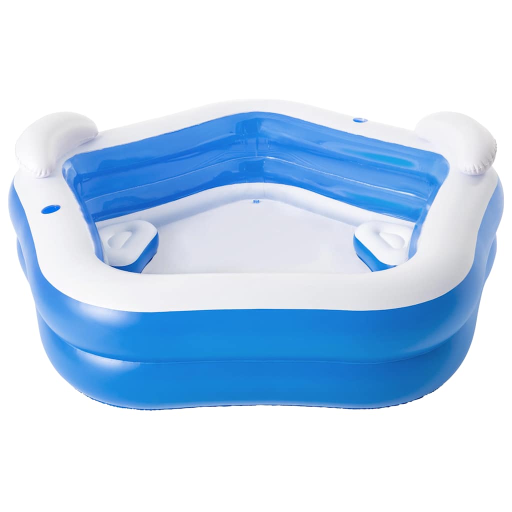 Salon ludique familial pour piscine Bestway 213x206x69 cm