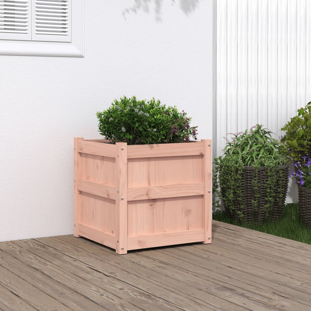 Vidaxl planter 50x50x50 cm solid douglas fir