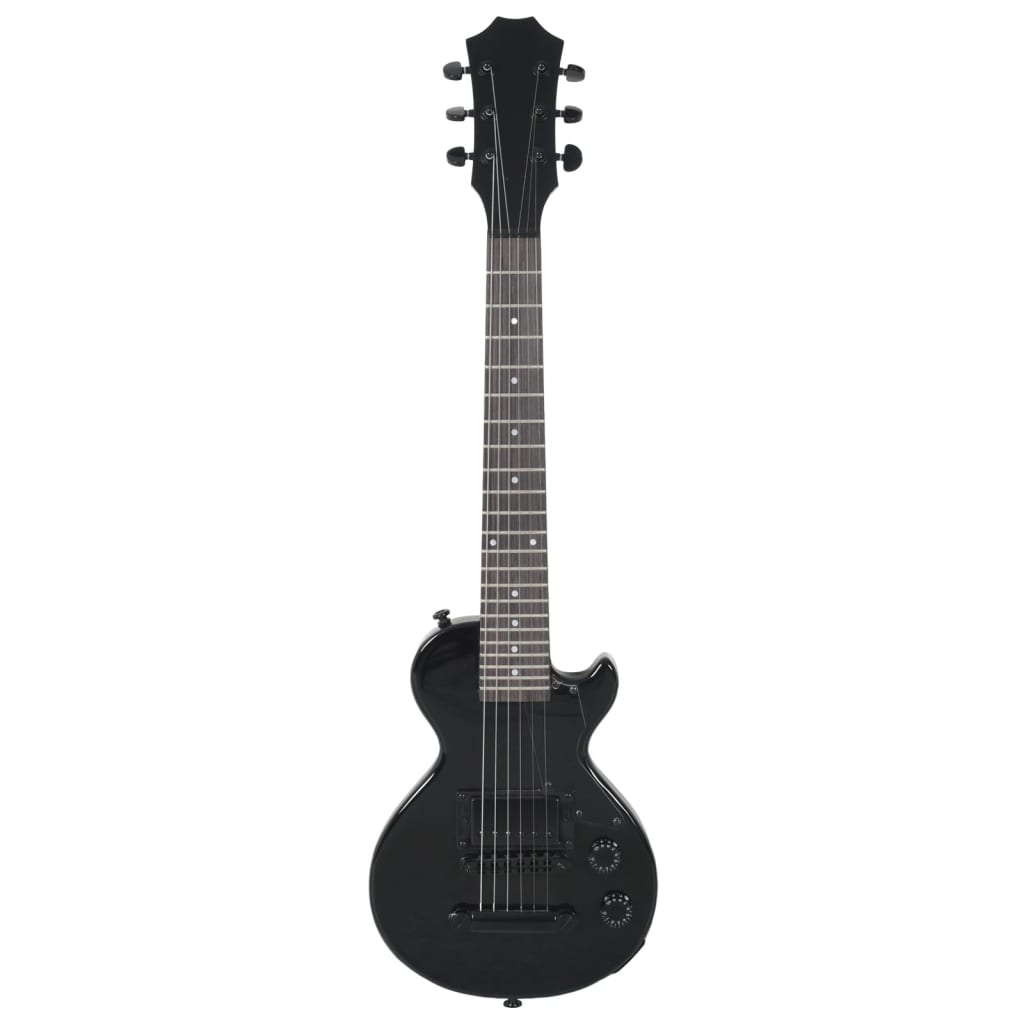 Vidaxl Gitarre für Einsteiger elektrisch mit Tasche 3 4 30 schwarz