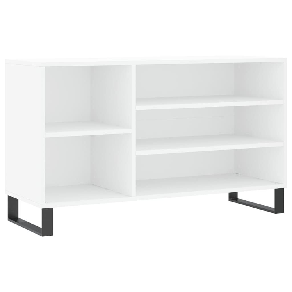 Vidaxl shoe cabinet 102x36x60 cm processed wood white
