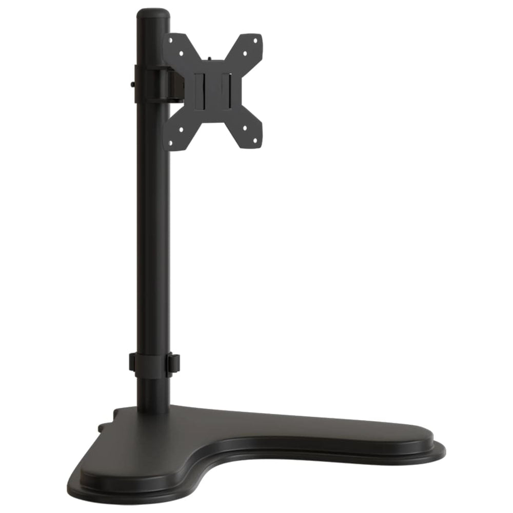 Vidaxl monitor mount vesa 75 100 mm black steel