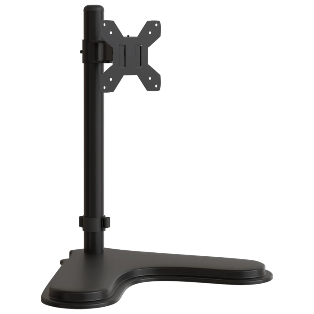Vidaxl monitor mount vesa 75 100 mm black steel