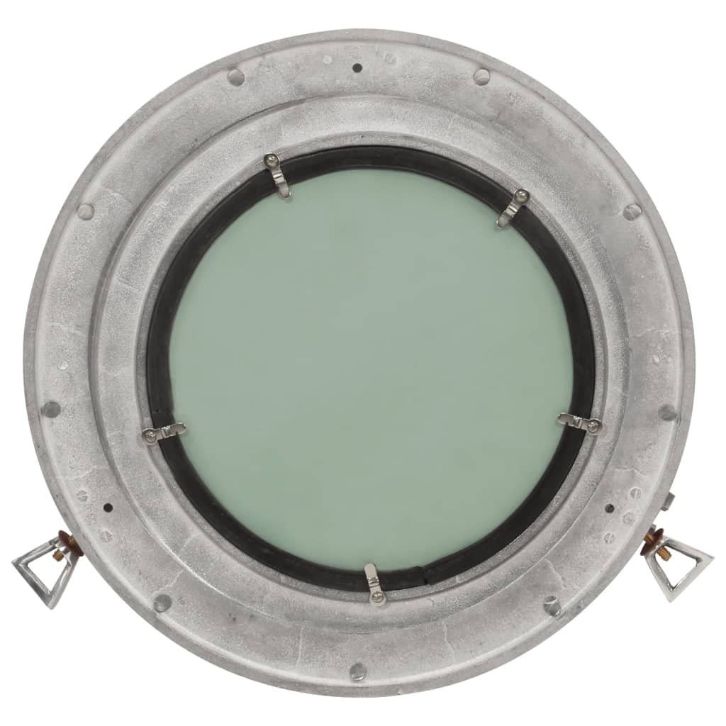 VidaXL Wall mirror porthole Ø38 cm aluminum and glass