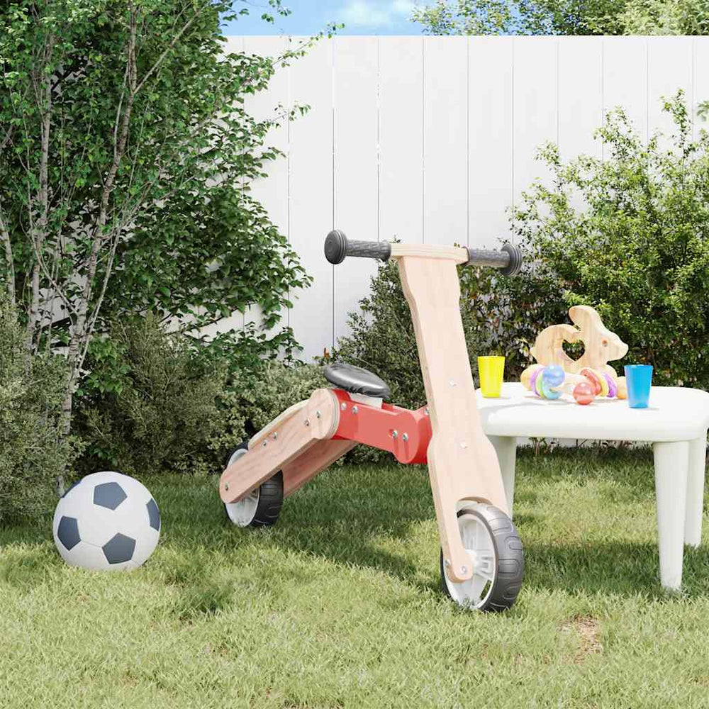 VidaXL children's scooter 2-in-1 red