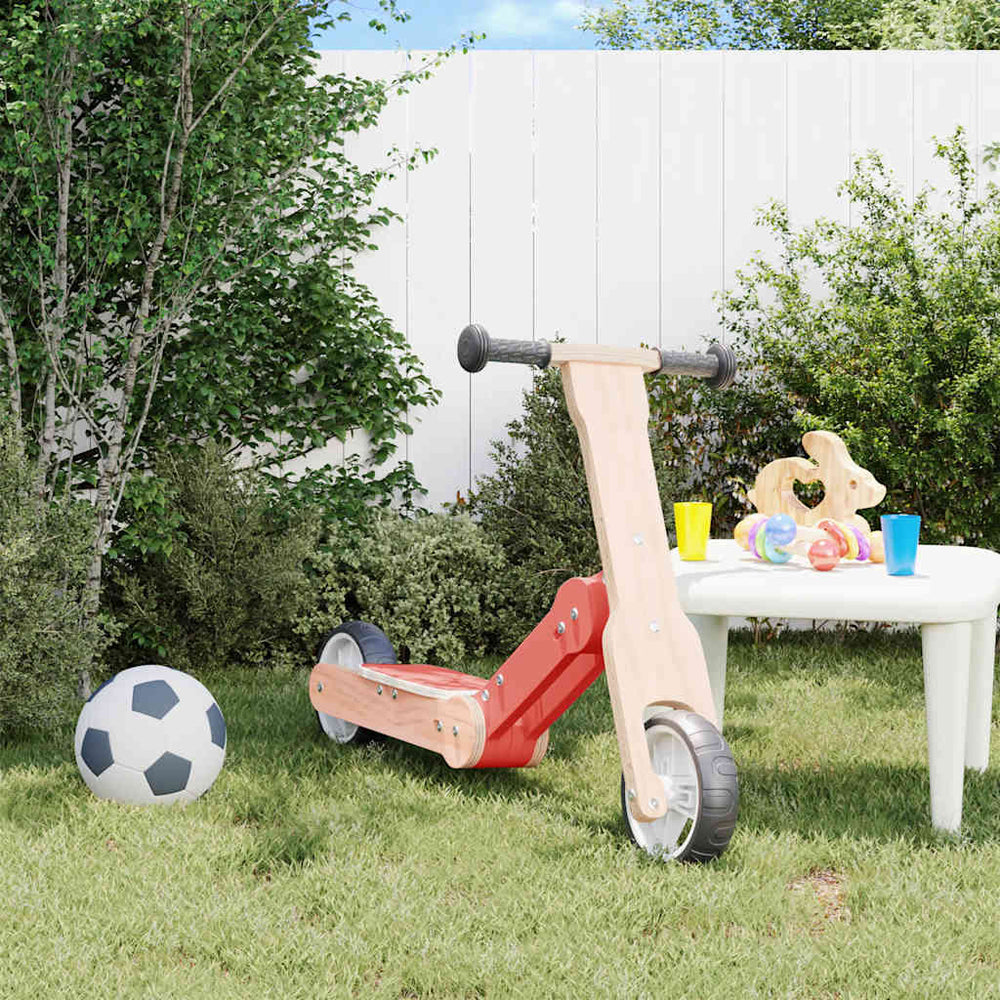 VidaXL children's scooter 2-in-1 red
