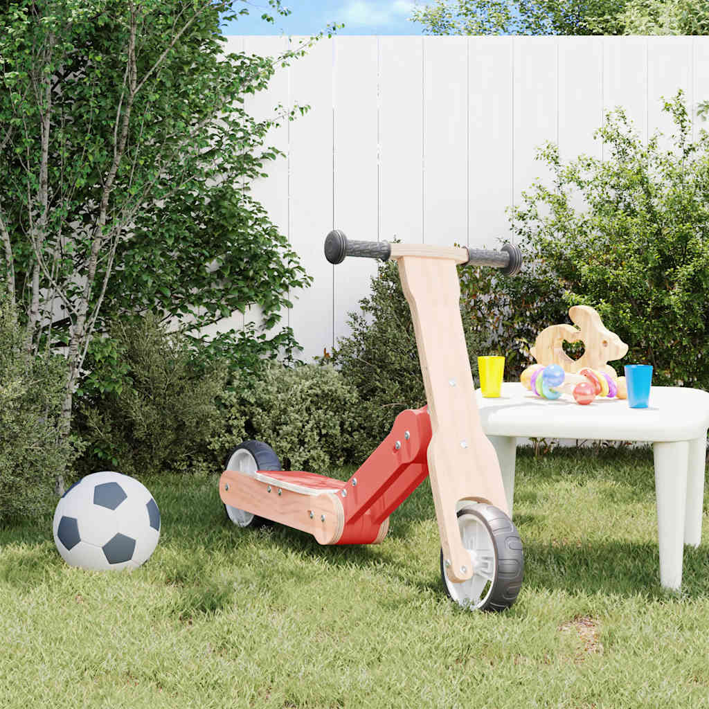 VidaXL children's scooter 2-in-1 red
