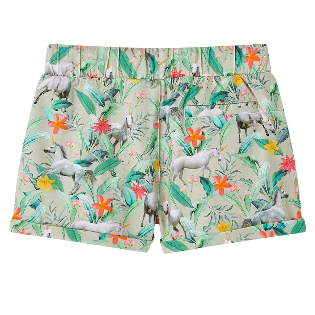 Vidaxl Children's Shorts with Trekkoord 116 Lichtkaki