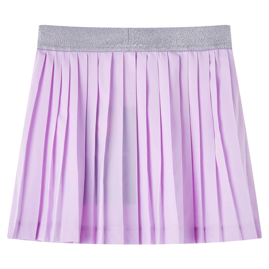 Vidaxl Children's pleated skirt 116 Lila