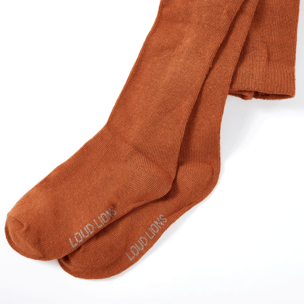 VidaXL Kanner Tights 104 Cognac faarweg