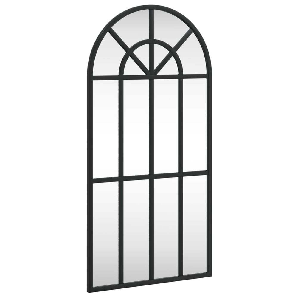 Vidaxx wall mirror arch 30x60 cm iron black