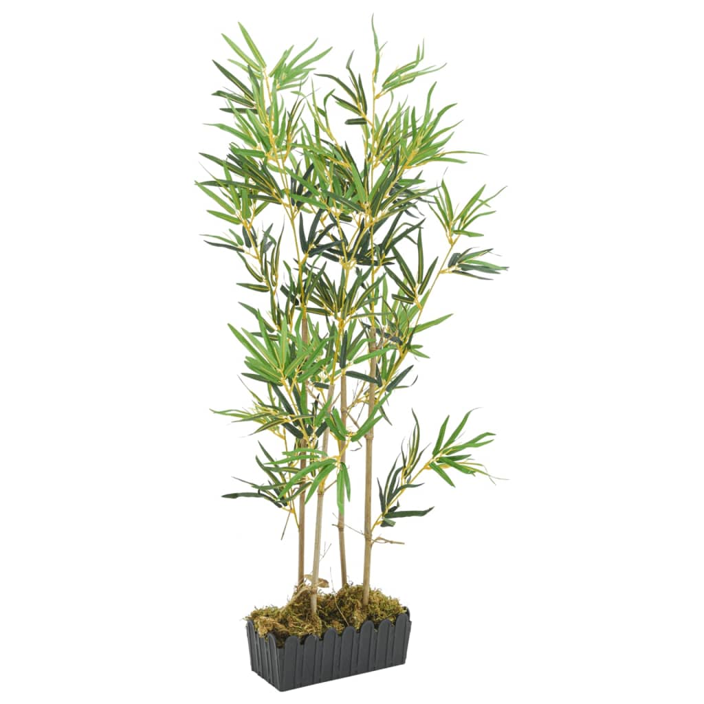 VidaXL artificial plant bamboo 552 leaves 120 cm green