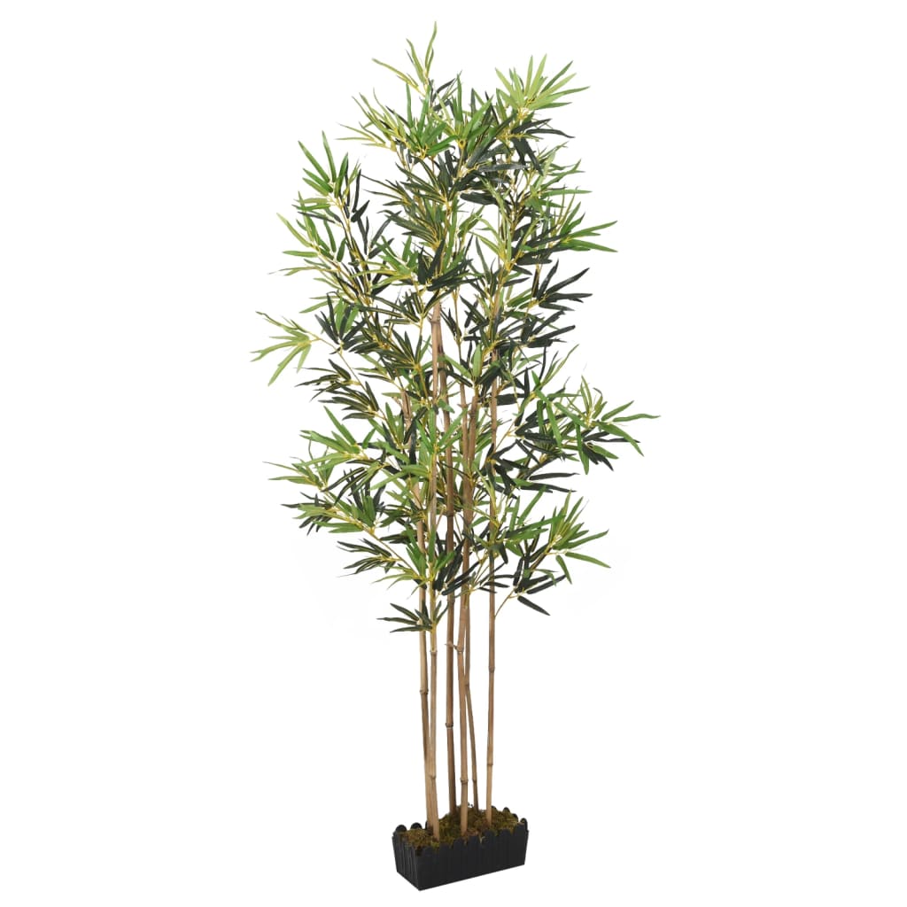 Vidaxx plante artificielle bambou 828 feuilles 150 cm vert
