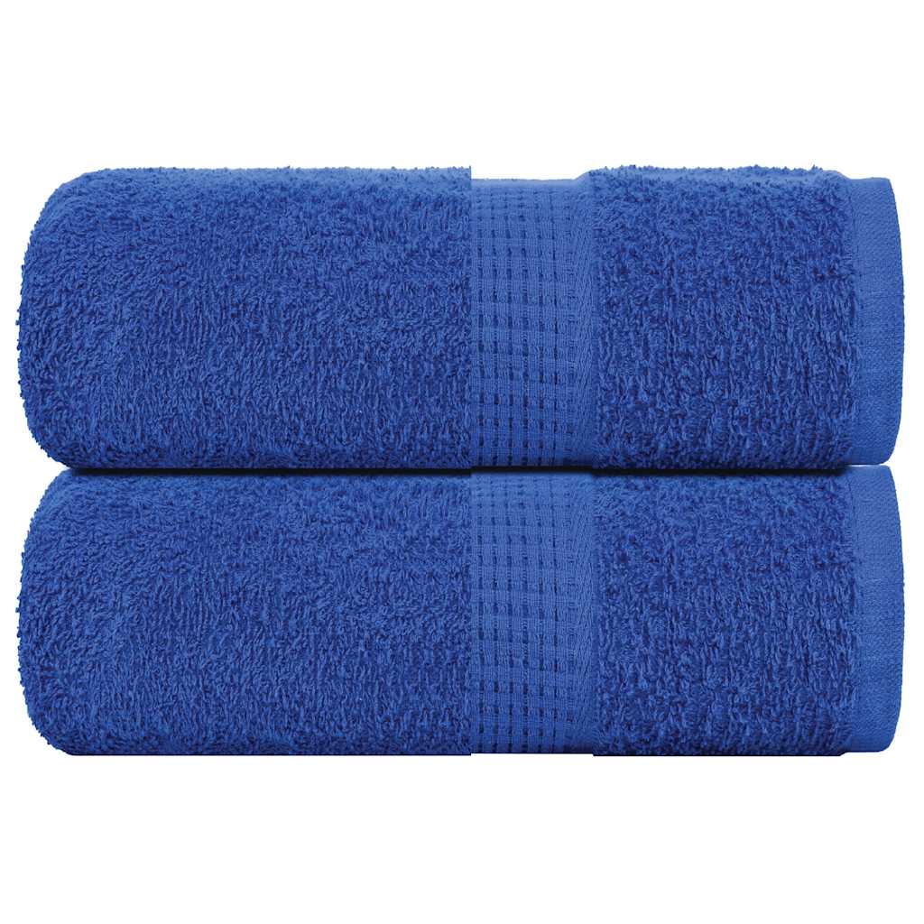 Vidaxl washandjes 2 stuks frogn blauw 30x30 cm 100% katoen