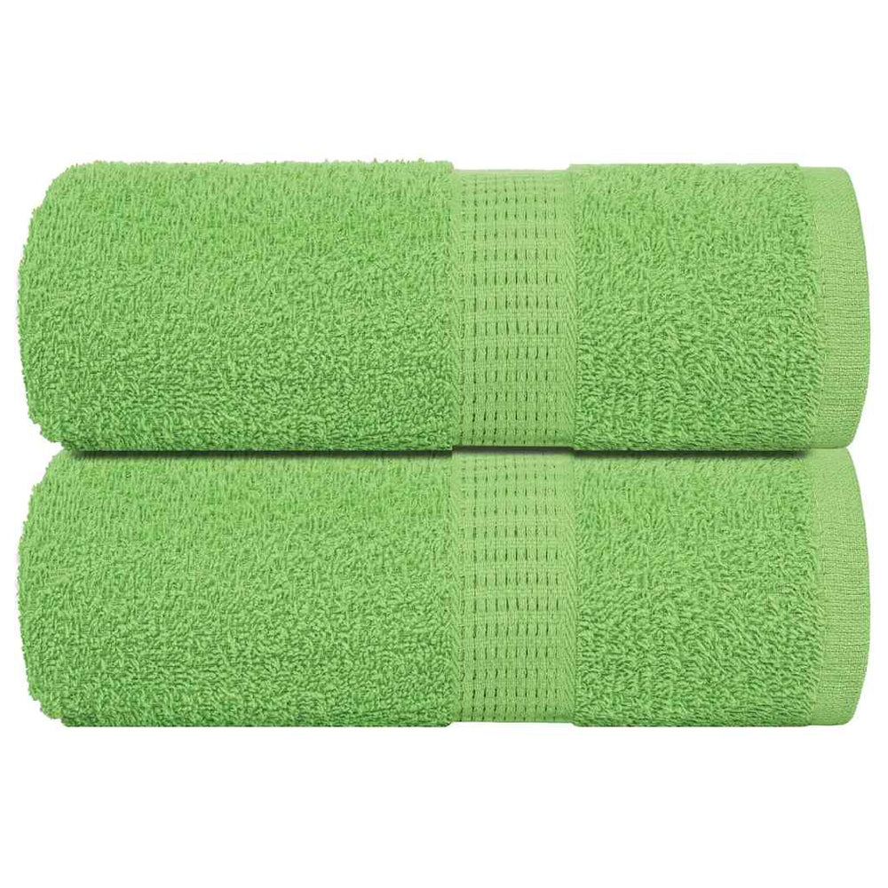 VIDAXL SALPA DI SPAINE 2 ST 30x30 cm 360 g m² 100% Green di mela in cotone
