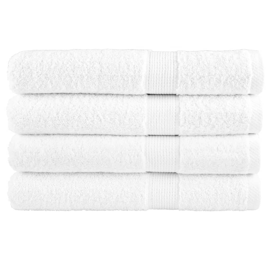 Vidaxx towels solund 4 pcs 600 g m² 100x200 cm white