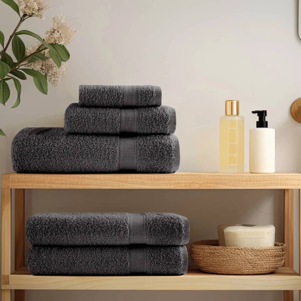 Vidaxx towels solund 10 pcs 600 g m² 50x100 cm anthracite color
