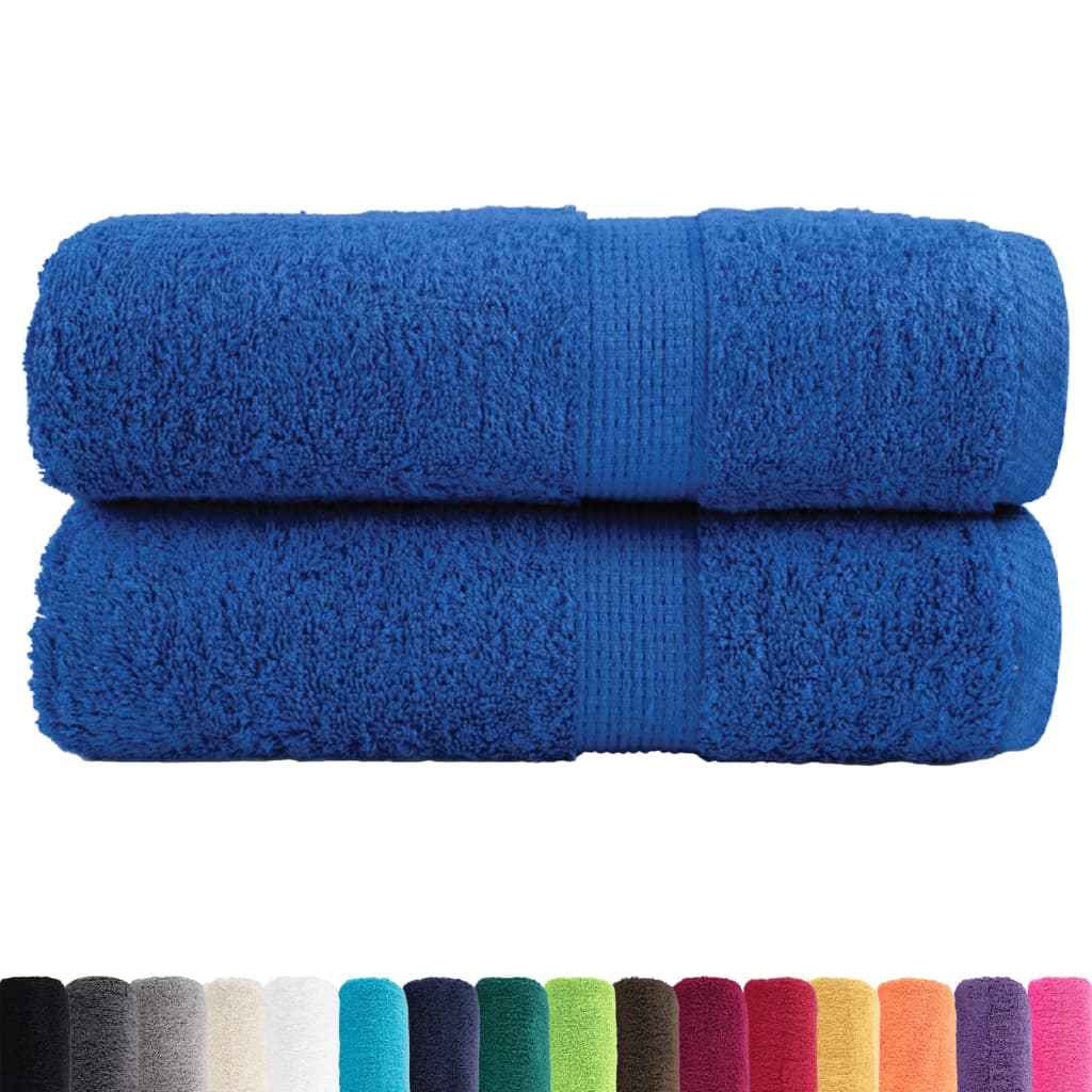 Vidaxx premium washcloths solund 2 pieces blue 30x30 cm 600 g m²