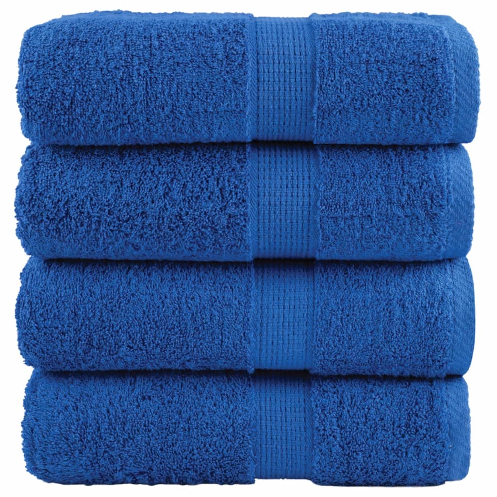 Vidaxx premium washcloths solund 4 pieces blue 30x30 cm 600 g m²