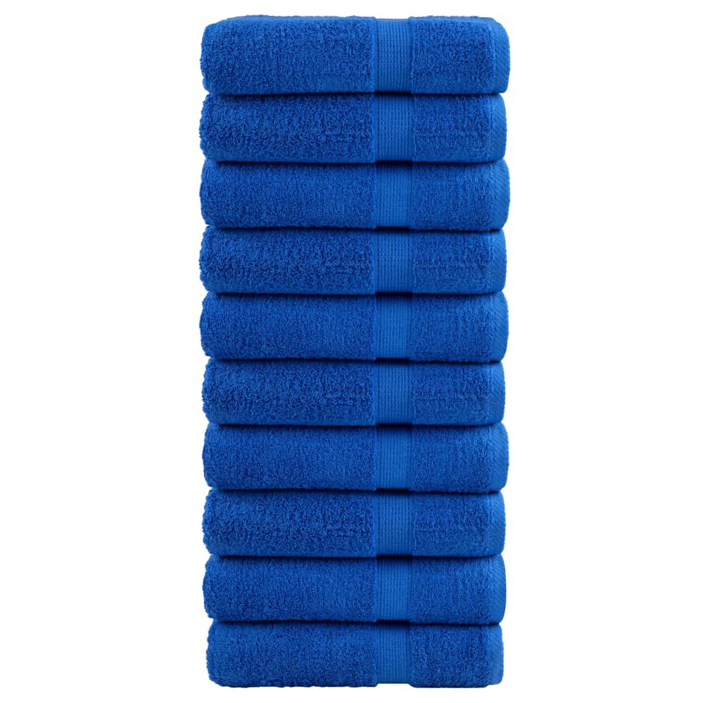Vidaxx towels solund 10 pcs 600 g m² 50x100 cm blue