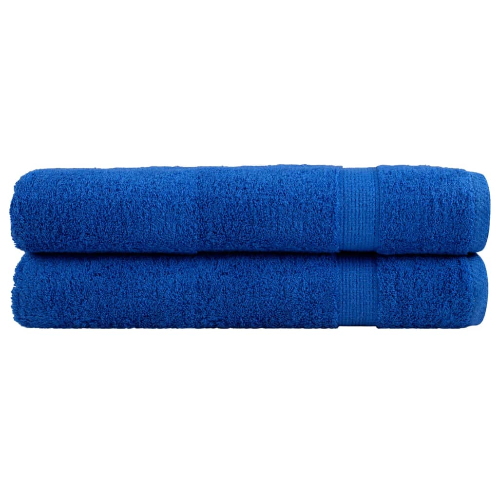 Vidaxx towels solund 2 pcs 600 g m² 100x200 cm blue