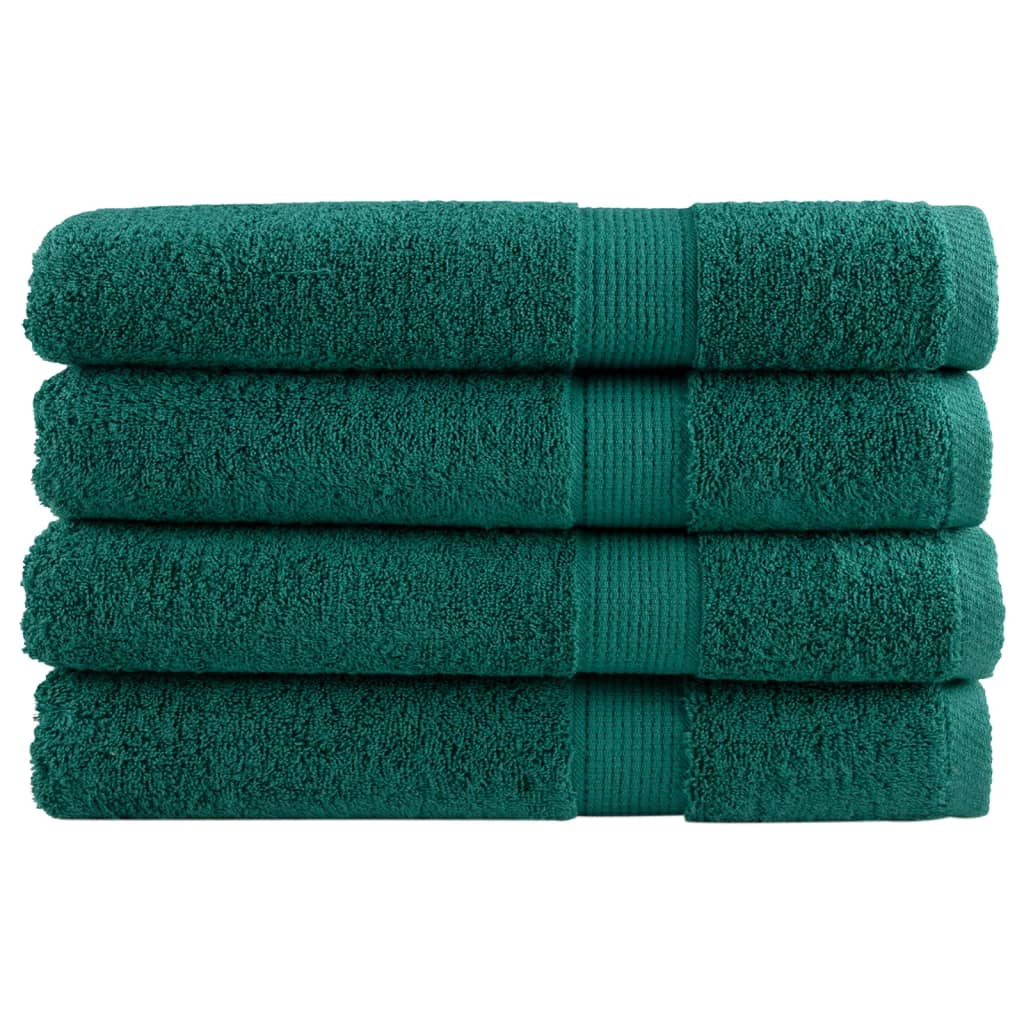 Vidaxx towels solund 4 pcs 600 g m² 100x200 cm green
