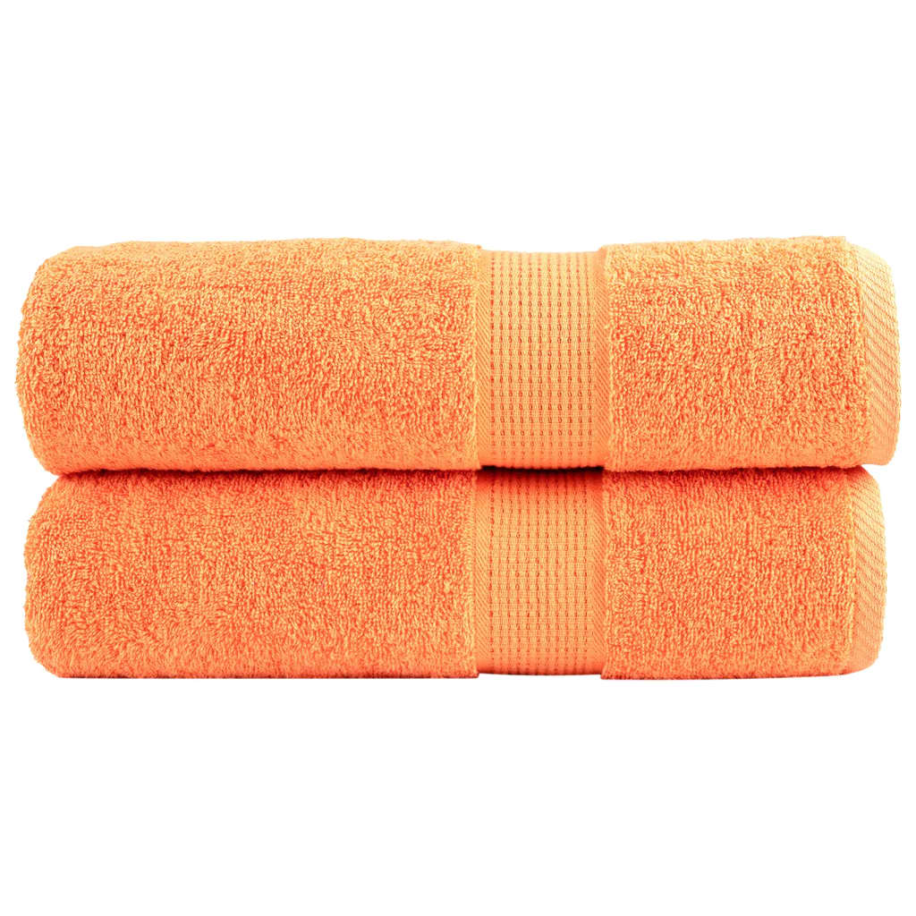 VidaXL bath towels solund 2 pcs 600 g m² 100x150 cm