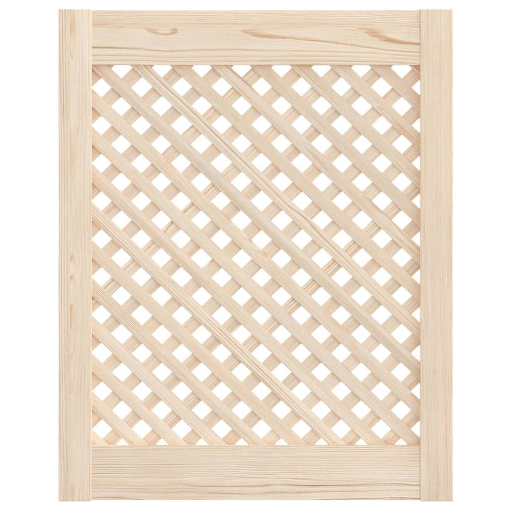 Vidaxx skabslåger med lameller 2 stk 49,5x61,5 cm massivt fyrretræ