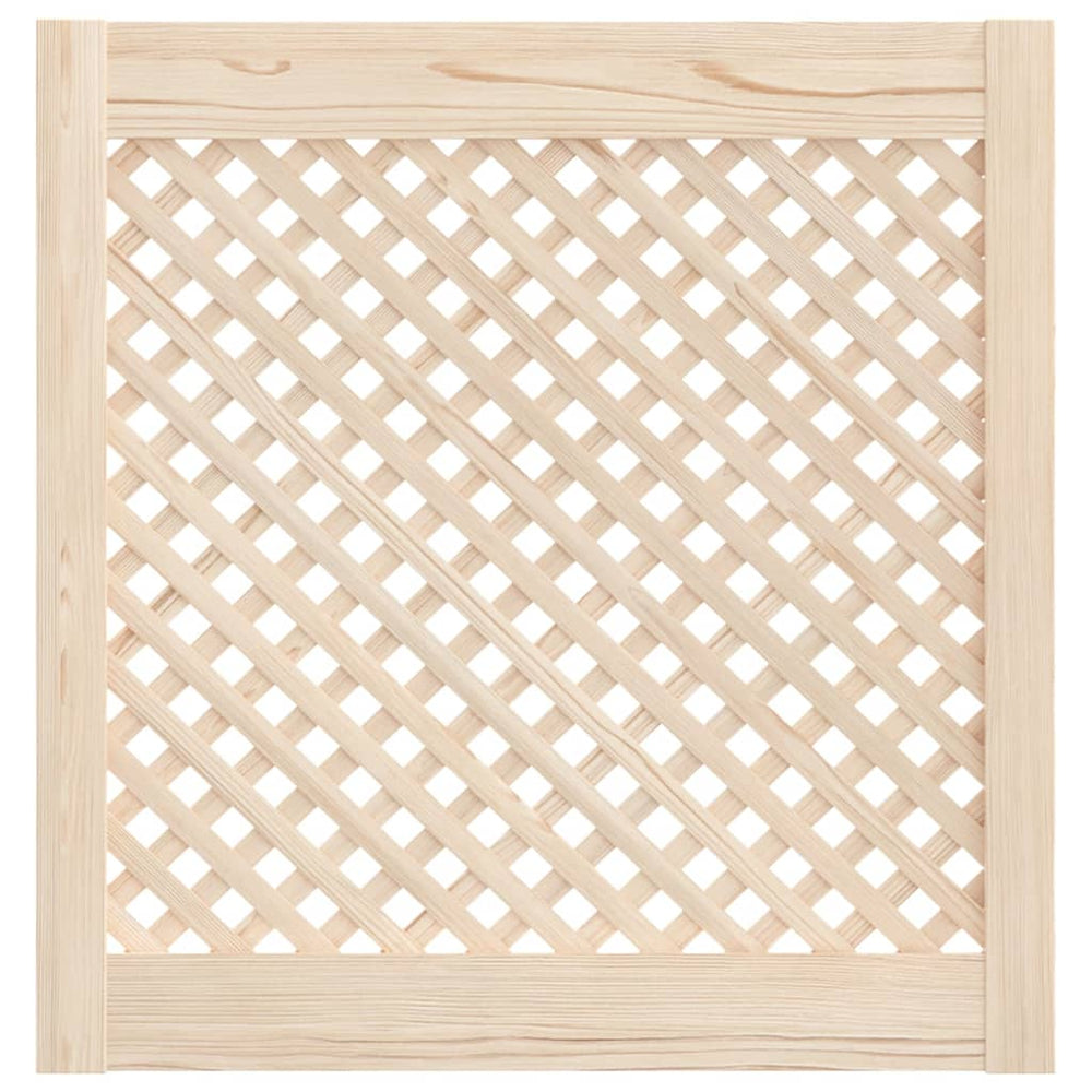 Vidaxx skabslåger med lameller 2 stk 59,5x61,5 cm massivt fyrretræ