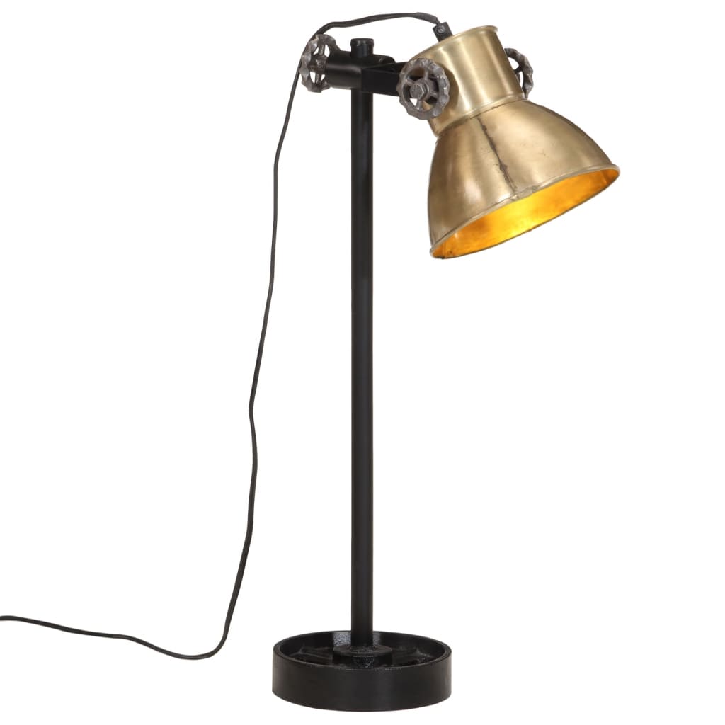 Lampada da scrivania Vidaxx 25 w e27 15x15x55 cm ottone anticato