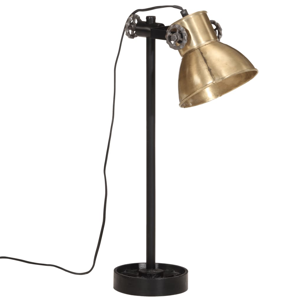 Lampada da scrivania Vidaxx 25 w e27 15x15x55 cm ottone anticato