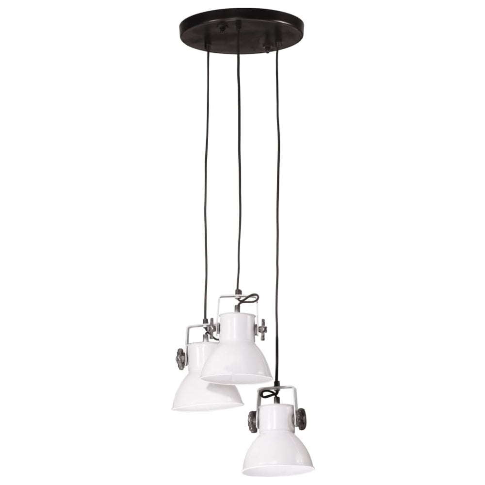 Vidaxx lampe suspendue 25 w e27 30x30x100 blanc
