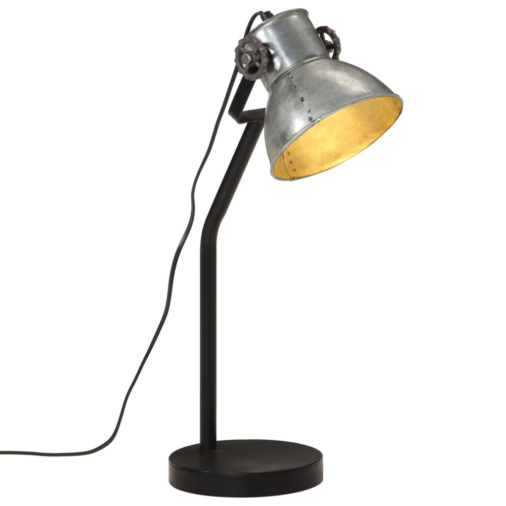 Vidaxx desk lamp 25 w e27 17x17x60 cm vintage silver