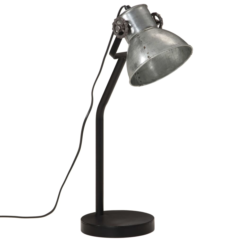 Vidaxx desk lamp 25 w e27 17x17x60 cm vintage silver