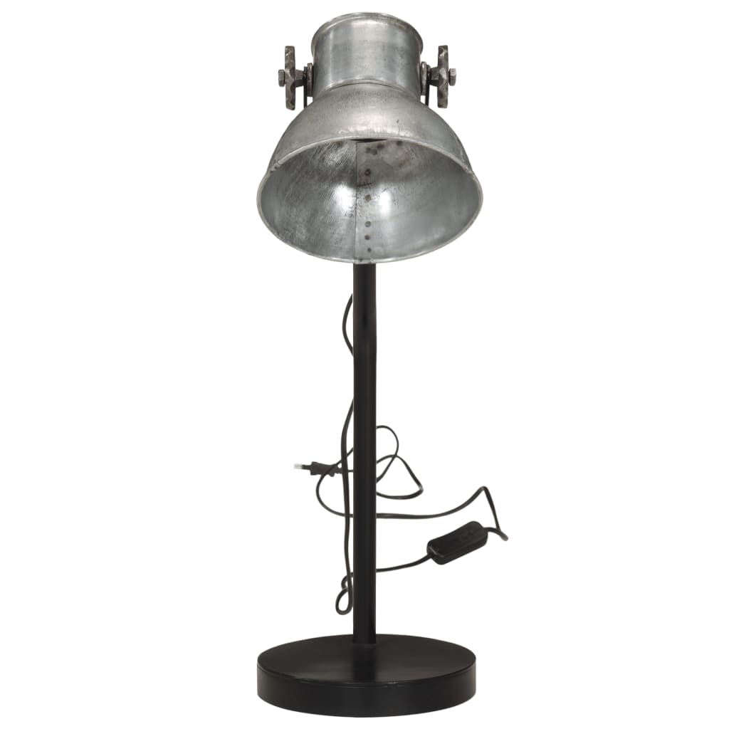 Vidaxx desk lamp 25 w e27 17x17x60 cm vintage silver