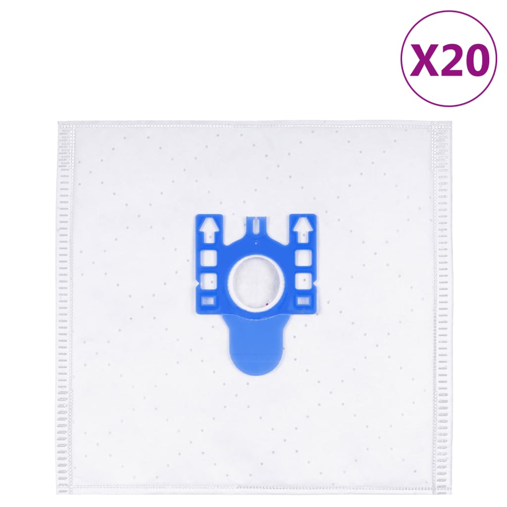 Sacchetti per aspirapolvere VidaXL per Miele tipo GNH 20 pz