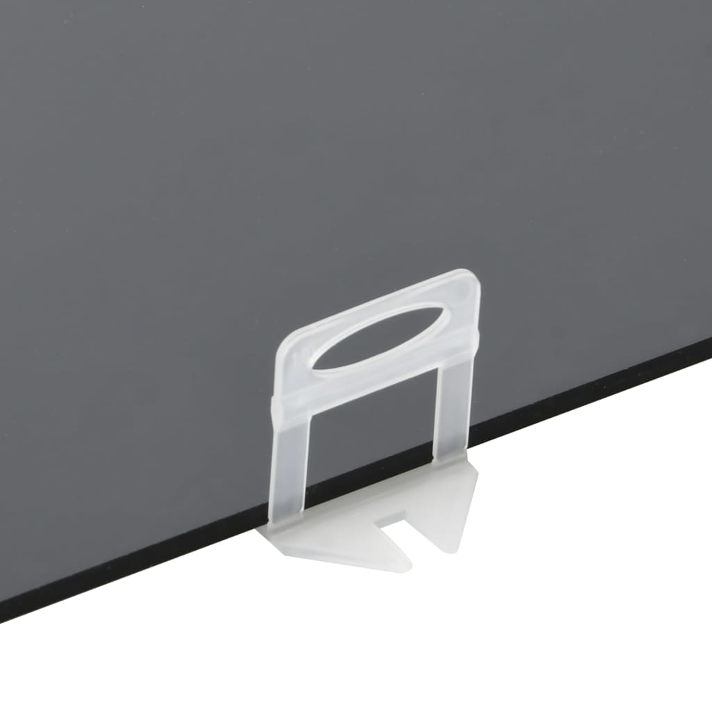 Vidaxxl leveling clamps for tiles 250 pcs 1 mm