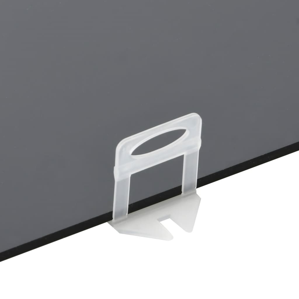 Vidaxxl leveling clamps for tiles 250 pcs 3 mm