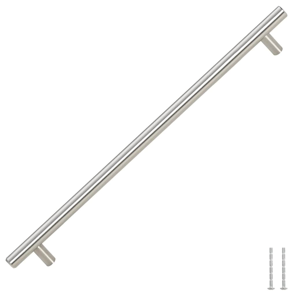VidaXL Griffe 5 Stück 320 mm Edelstahl silberfarben