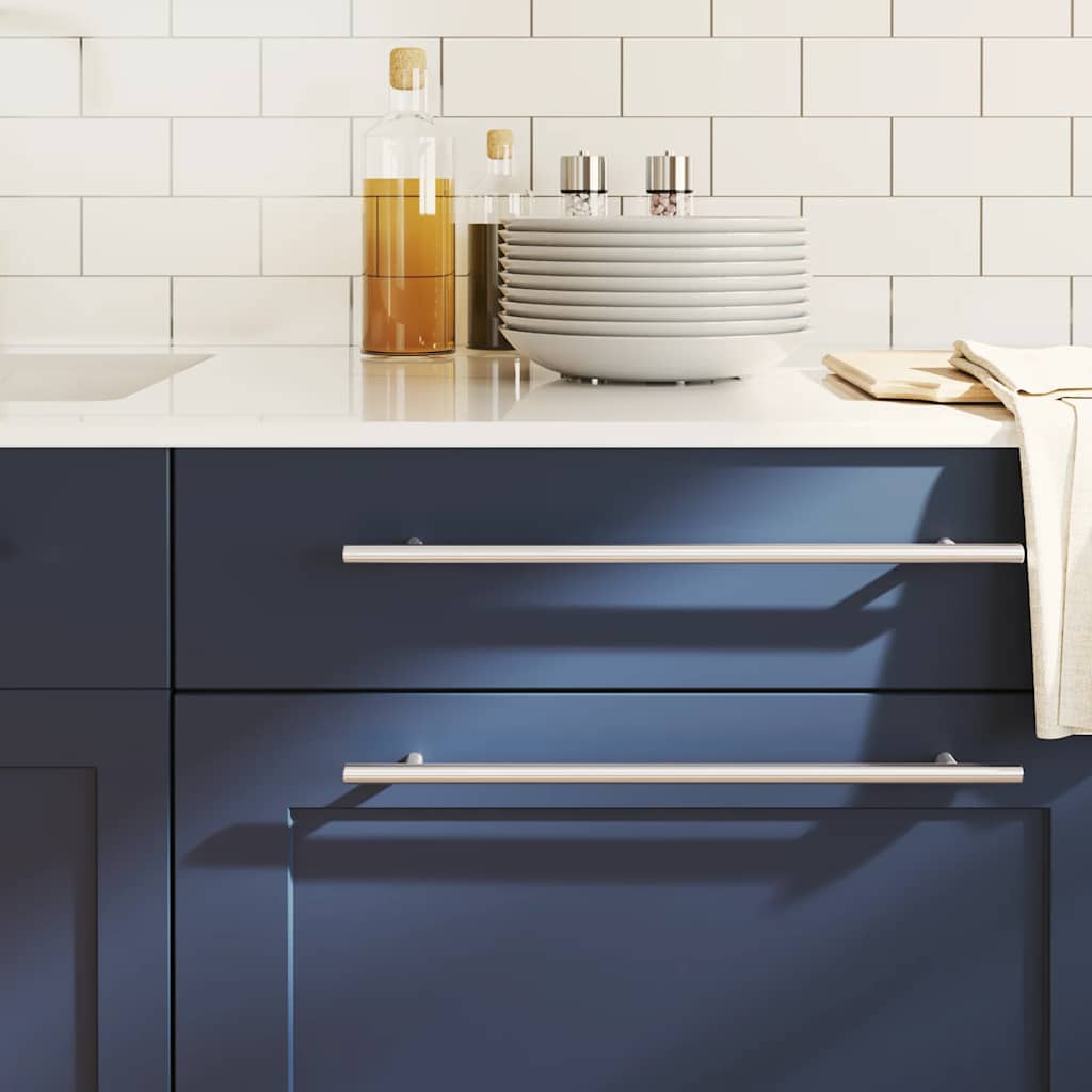 VidaXL Griffe 5 Stück 320 mm Edelstahl silberfarben