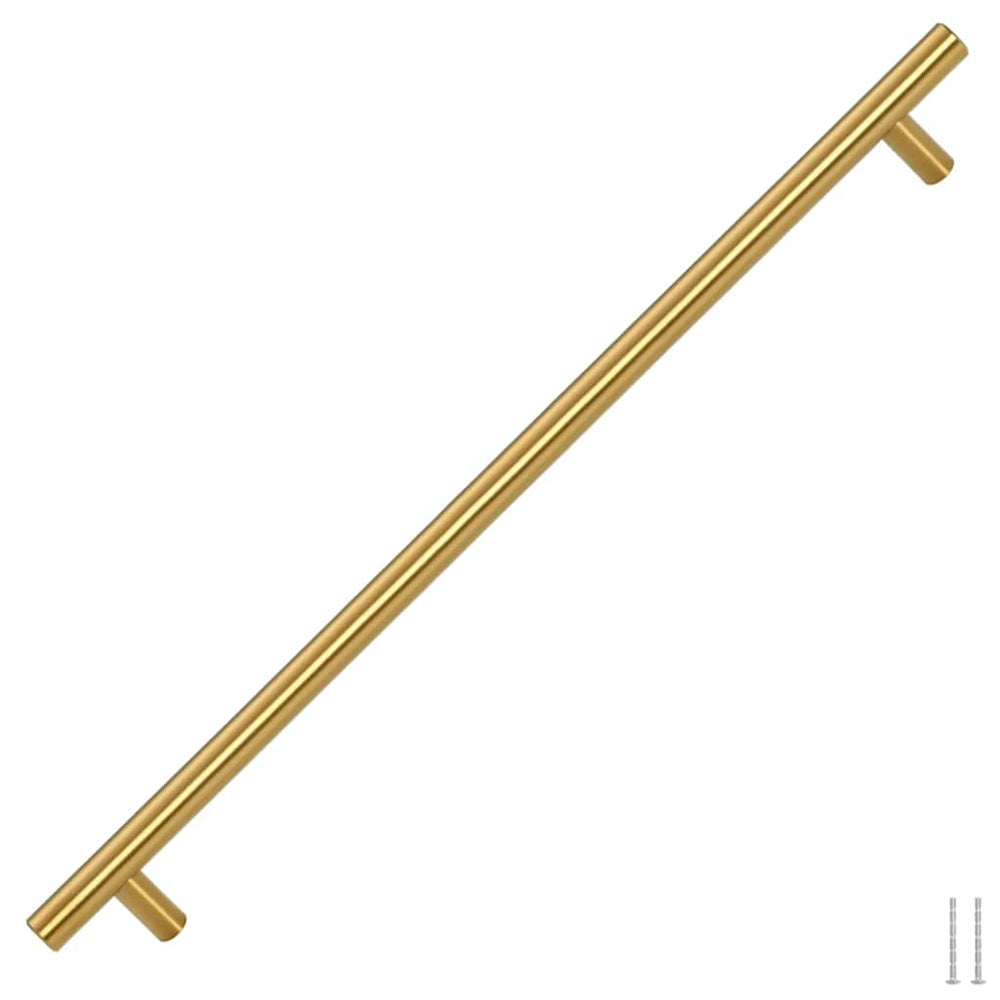 Maniglie VidaXL 5 pz 480 mm in acciaio inossidabile color oro